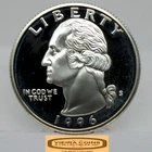 1996-S Washington Silver Proof Quarter - #C61137NQ
