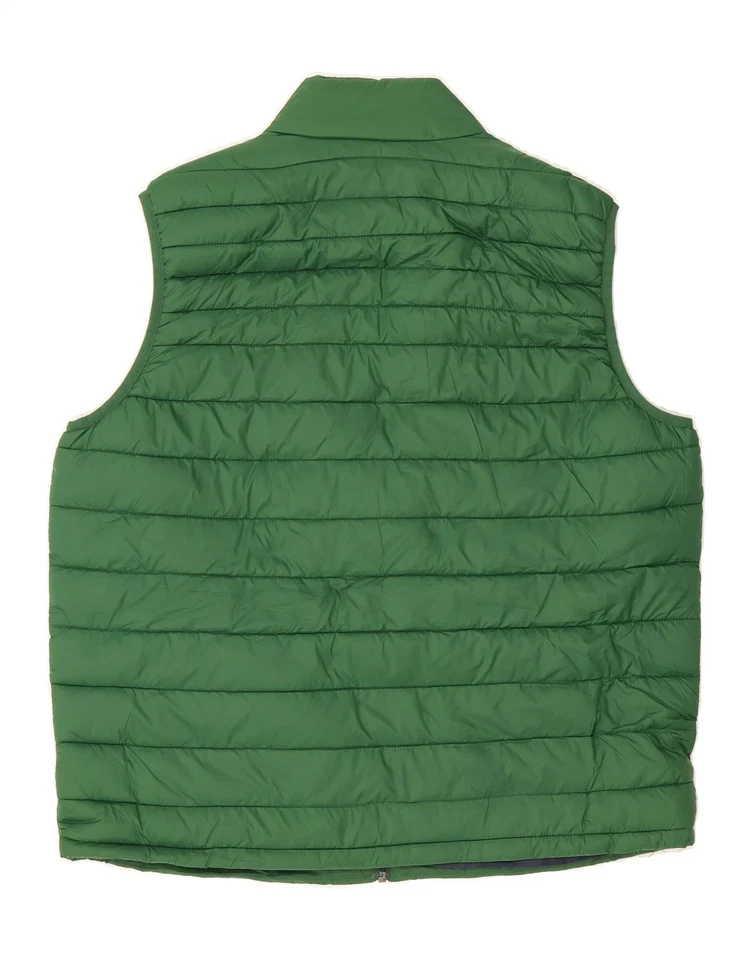 IZOD Mens Padded Gilet UK 40 Large Green Polyester RZ11 - Image 2 of 3