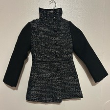 Jessica Simpson Black Coat Size 7 for girls