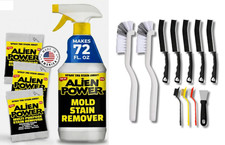 New Alien Power 72 Fl Oz Instant Stain Remover Spray/Mold/Mildew/Grout Brush Set 0.76 per fl oz