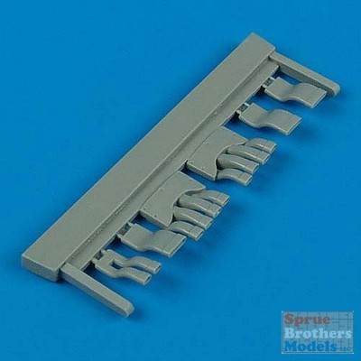 QBT32041 1:32 Quickboost Ki-84 Hayate Exhaust Set (HAS kit) #32041