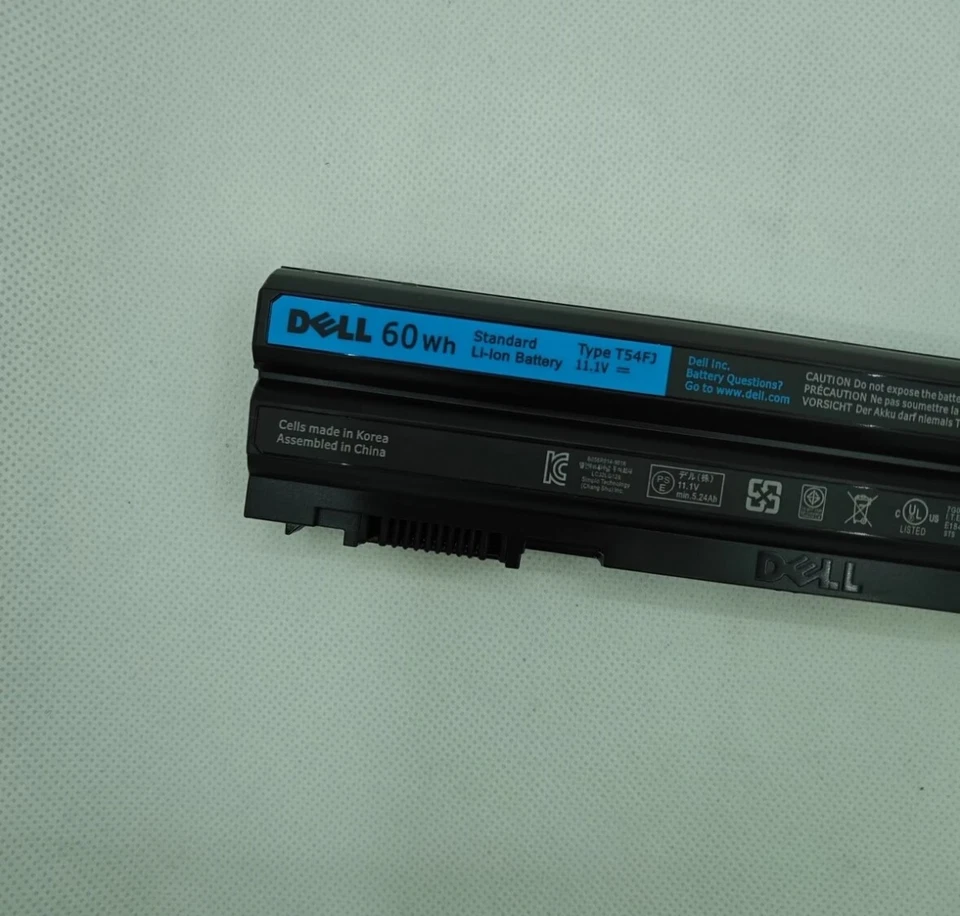 Batería Original T54FJ M5Y0X E6420 E5420 Latitude E5420 E5520 E5430 E5530 E6520 Foto 3 de 4