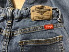 Wrangler Blue Straight Fit Stretch Denim Jeans Teens Size 12 Regular Mid Rise — photo 2