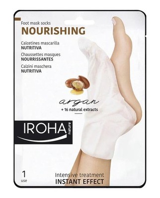 Iroha Nature Argan y Macadamia Pflegesocken 1 HE