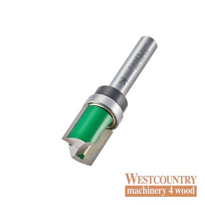 Trend C121AX8MMTC CraftPro geführte Schablone Profiler 16 mm Durchmesser x 19 mm Schnitt x 8 mm Sh