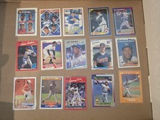 Huge MLB Card Lot 80s 90s Stars Griffey Jr Bonds Bo Jackson Rookie Era