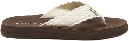 Rocket Dog Adios Womens Tribal Brown Casual Flip Flop Toe Post Sandals