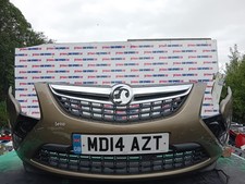 VAUXHALL ZAFIRA TOURER 5DR EXCLUSIV CDTI MK3 C 2014 GWE-BROWN FRONT BUMPER MARKS