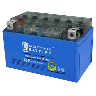 #ad Mighty Max YTZ10S GEL 12V 8.6AH 190CCA Rechargeable SLA AGM Motorcycle Battery $34.99
