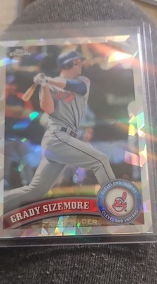2011 Topps Chrome - Grady Sizemore #134 Atomic Refractor /225