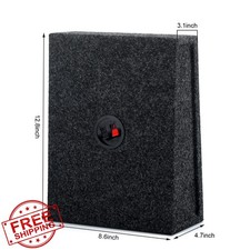 BBTO 2pc 6x9 Inch Car Audio Speaker Boxes Angled Truck Mount