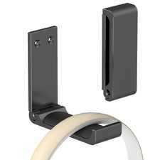 Headphone Stand Hanger,Headset Holder Mount,Aluminum Hook with Black- HH03