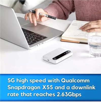 ZTE 3 Three U50 5G MiFi WiFi 6 Mobiles Breitband - Entsperrt, Ultraschnell, Tragbar