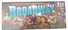 Broadway Musicals 8 CD Boxed Set 154 Original Recordings 8 Musicals New Sealed