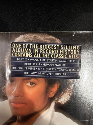 Michael Jackson 1982 thriller vinyl Very Rare Piece | eBay