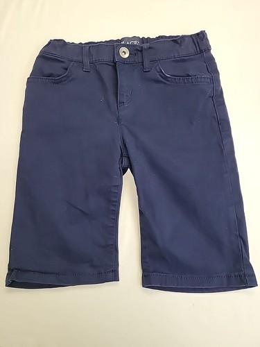 3 Pair Girl's Size 8 Navy Blue Uniform Shorts Children's Place Nautica Gap - Picture 9 of 12
