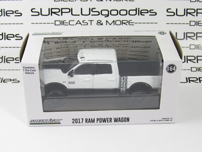 2024 Greenlight 1:64 LIFTED White 2017 DODGE RAM 2500 POWER WAGON