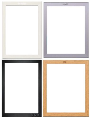 A2 Black Picture Frame Photo Frame Poster Frame Wall Hanging Landscape Portrait - Picture 4 of 10