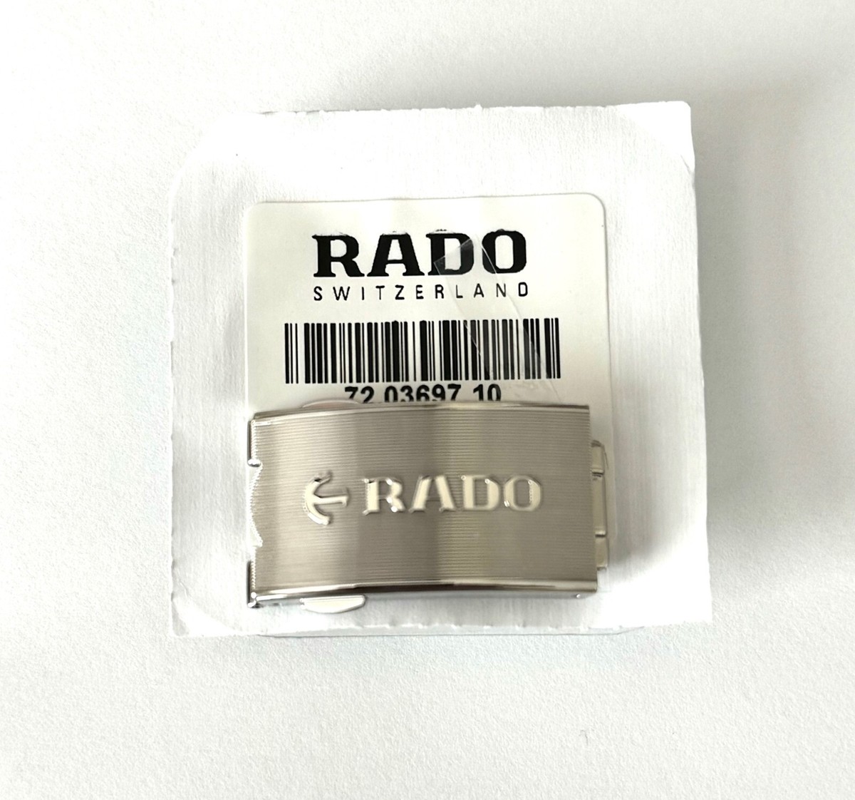Original RADO Captain Cook Folding Silver Buckle Clasp For