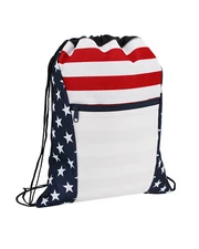 OAD OAD5050 Patriotic Drawstring Bag