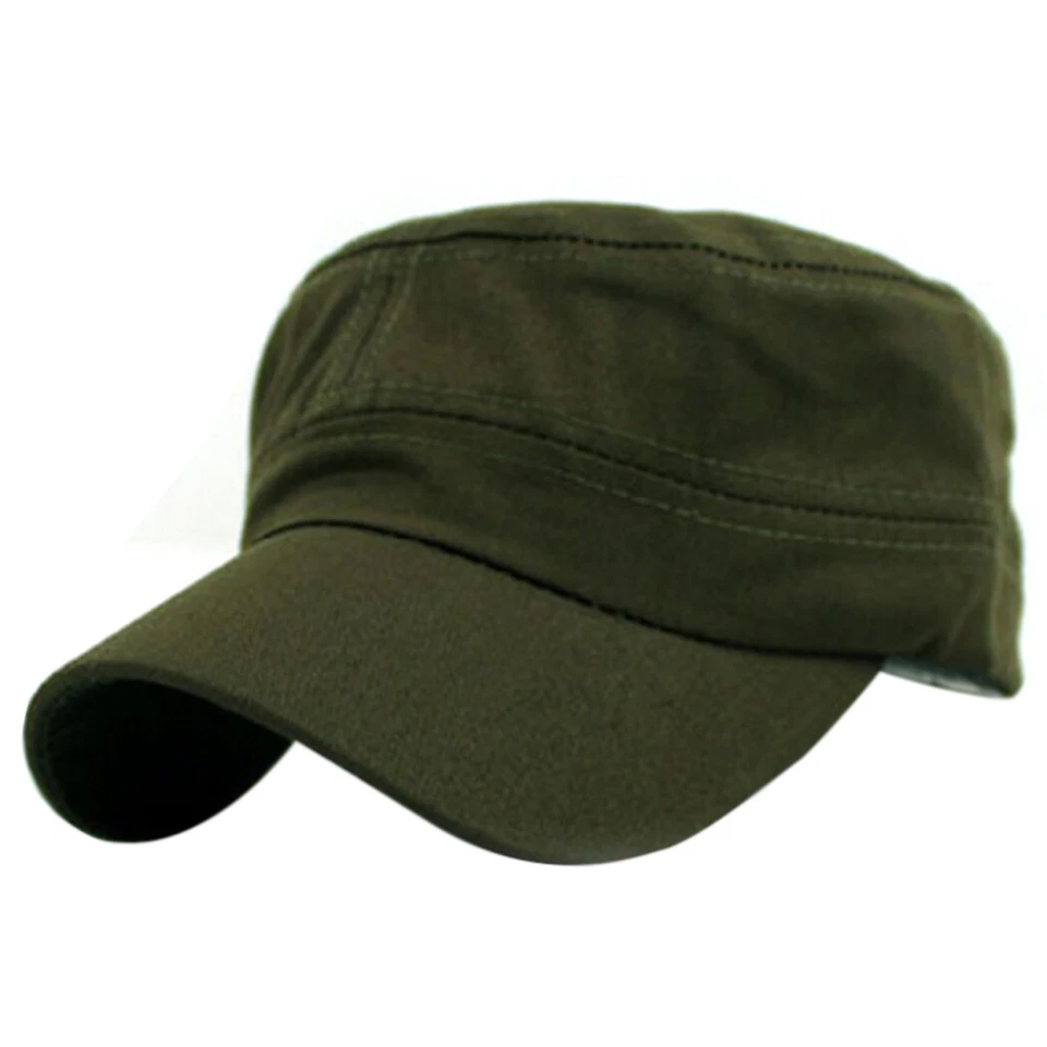Men Combat Military Cap Cadet Tactical Army Baseball Hat Army green
