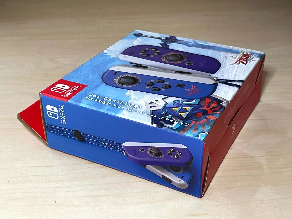 Nintendo Switch Joy-Con The Legend of Zelda Skyward Sword Edition JAPA —  ToysOneJapan