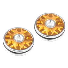 2pcs Gold Golf Weights for Odyssey Stroke Lab, O-Works, Two-Ball Ten Putter