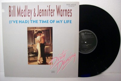 12'' BILL MEDLEY/JENNIFER WARNES---THE TIME OF MY LIFE (VG++)