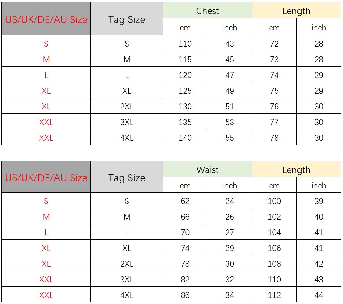 The North Face Size Charts for Clothing, Jackets, Shoes