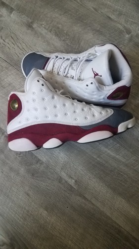 retro 13 maroon