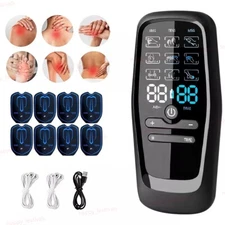 27 Modes Tens Unit Muscle Therapy Pain Relief Stimulator Machine Pulse Massager