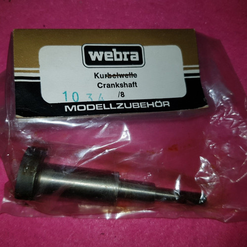 Webra Speed 40 1034/8 Kurbelwelle OVP
