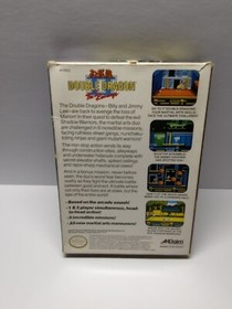 Double Dragon II: The Revenge NES Nintendo COMPLETE CIB W/REG CARD LOOK! 
