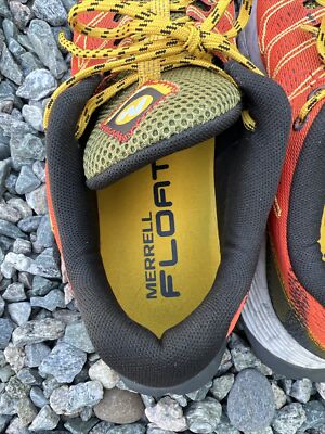 Merrell Moab Flight Mens Trail Running Shoes Orange Yellow  display picture 1