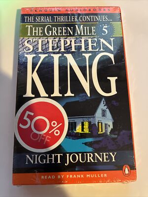 Green Mile Series.: Night Journey by Stephen King (1996, Audiobook Cassette) NEW
