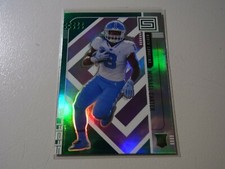 2021 Panini Status Michael Carter Rookie Green NFL Card #153 New York Jets RC