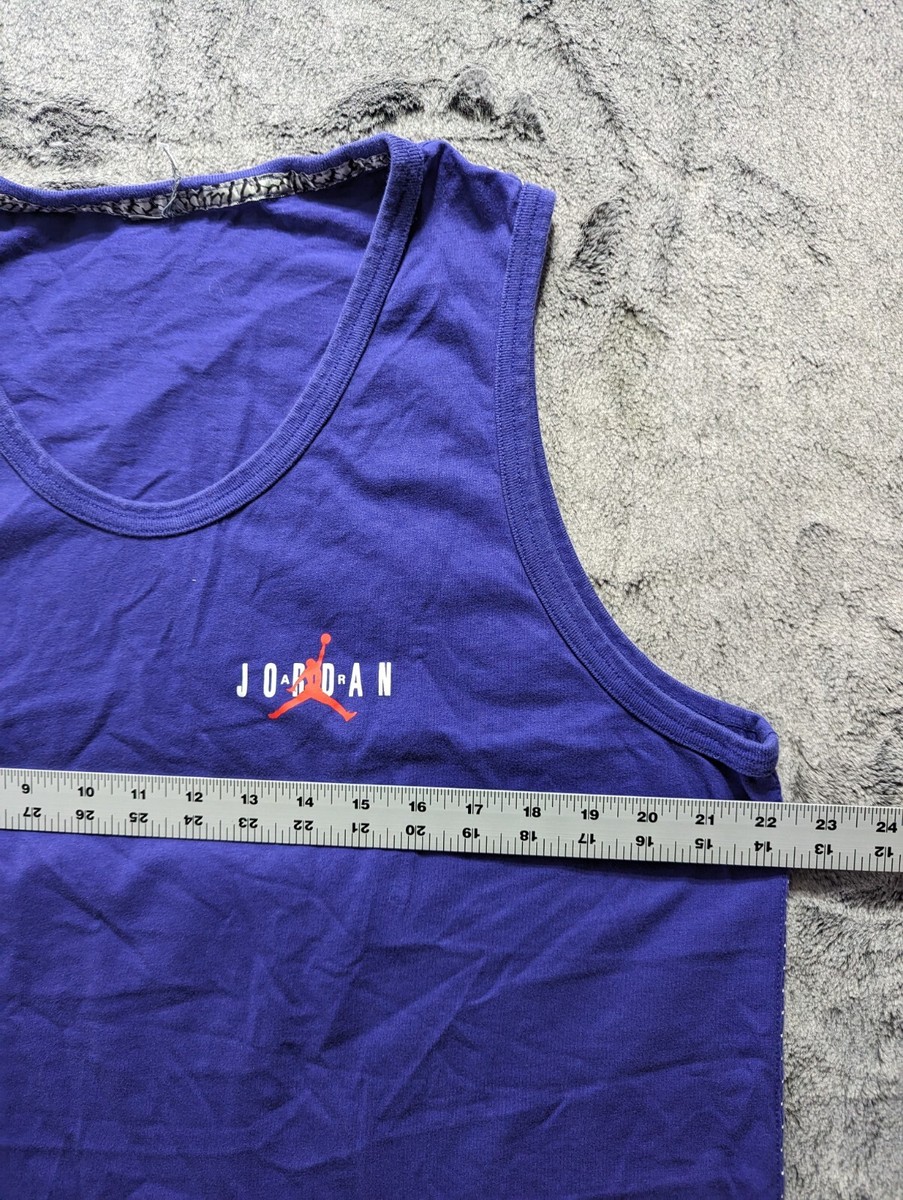 ジョーダン　タンクトップ　ＸＬ　パープル ジョーダン タンクトップ XL パープル Air Jordan Tank Top