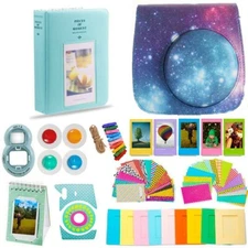 Fujifilm Instax Mini 9/8 Camera Accessories - Large, Colorful Kit!