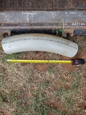 4'' PVC SCH.40 45 DEGREE ELBOW 19'' LONG