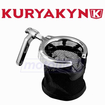 Kuryakyn Universal Drink Holder for 2004-2008 Kawasaki VN1600B Vulcan 1600 vp