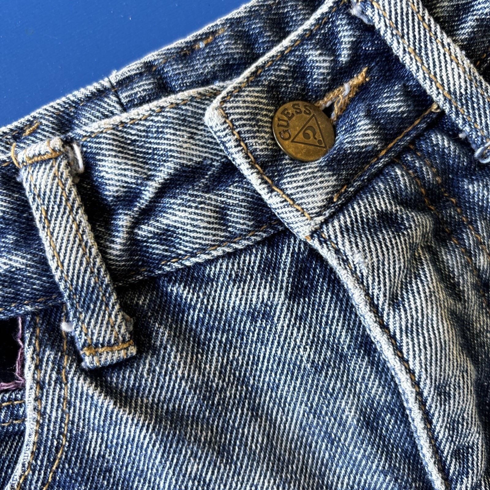 VTG 80s GUESS Georges Marciano Acid Wash  Jeans-Women's  24x25 image 9