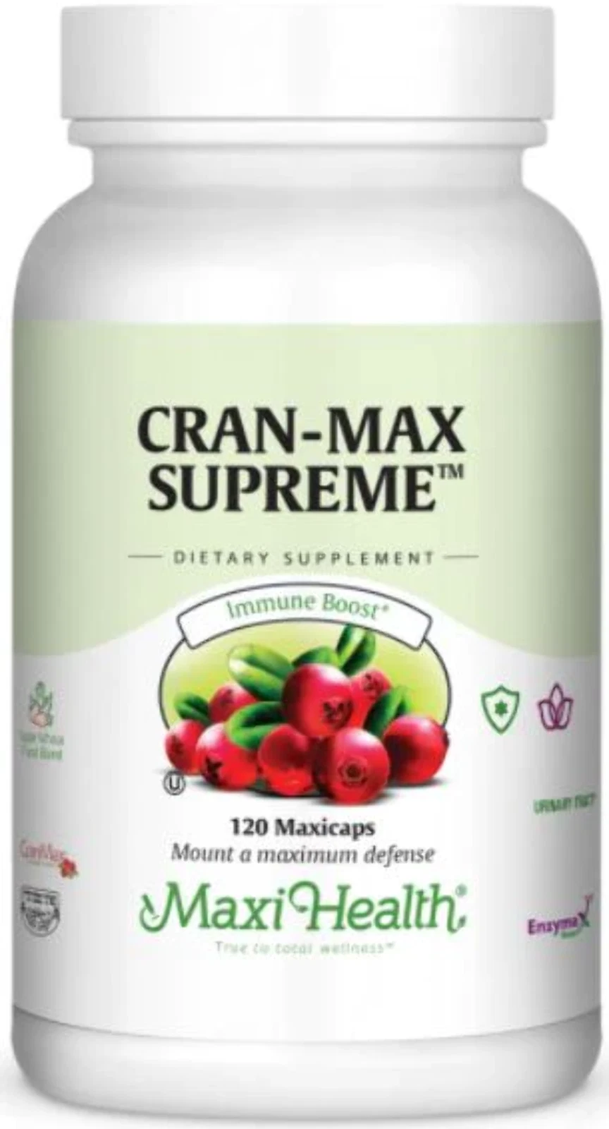 Maxi Health, Maxi CranMax Supreme, 120 capsules