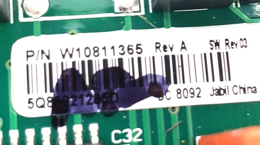 OEM Whirlpool Fridge Control W10811365 1-Year Guarantee ⭐Free Same Day Shipping⭐ - Image 3 of 4
