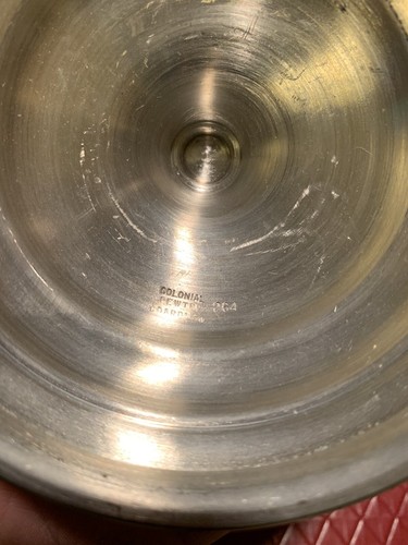 Used Colonial Pewter By Boardman Short Candle Stick Holders - Picture 6 of 7