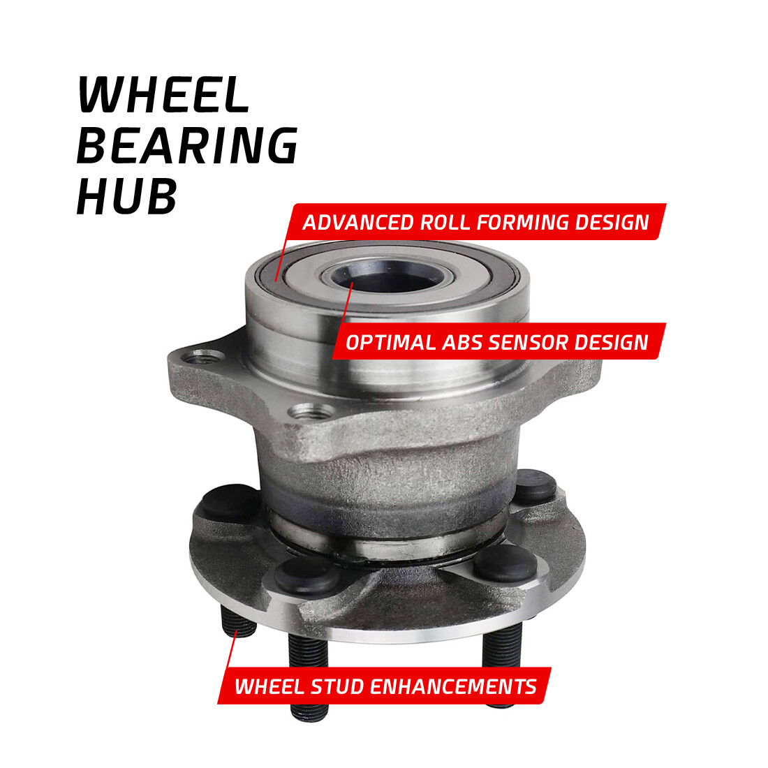Rear Wheel Hub Bearing for 20102014 Subaru Outback Legacy 20092013