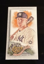2022 Allen & Ginter Base Mini A&G Back #11 Aaron Judge New York Yankees All Rise
