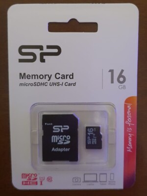 Silicon Power Sp016gbsth010v10-sp Micro Sdcard 16gb SDHC Class 1 - MicroSDHC | Acquisti Online su