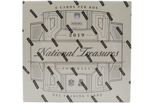 2019 National Treasures Football Hobby Box New Sealed Case Fresh