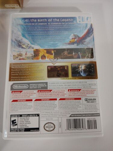 Zelda: Skyward Sword (Nintendo Wii) Controller Bundle CIB w/Nunchuck & CD *READ* - Picture 11 of 11