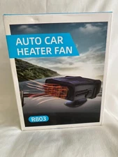 150W 12V Auto Car Heater Fan Black Brand New Not Open Box Model R803